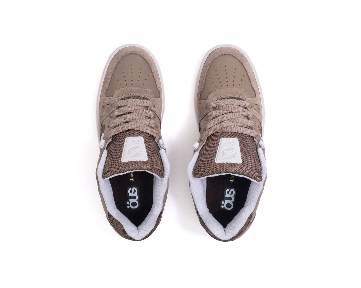 ZAPATILLA ÖUS 2K MARROM CLARO BCO ESSENCIAL