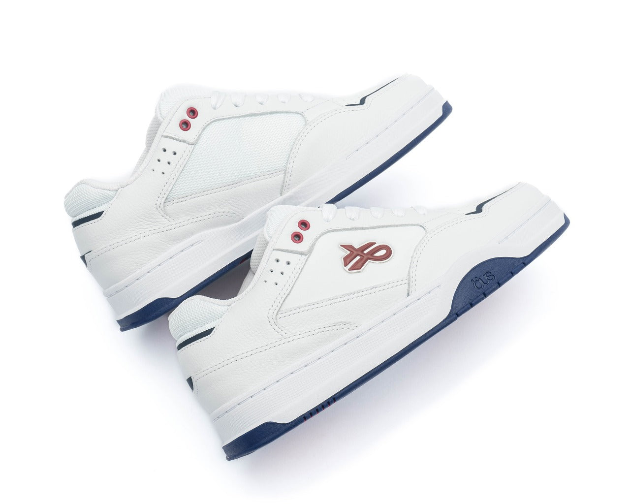 ZAPATILLA ÖUS SOUSA BCO BORDO AZUL IMPERIAL
