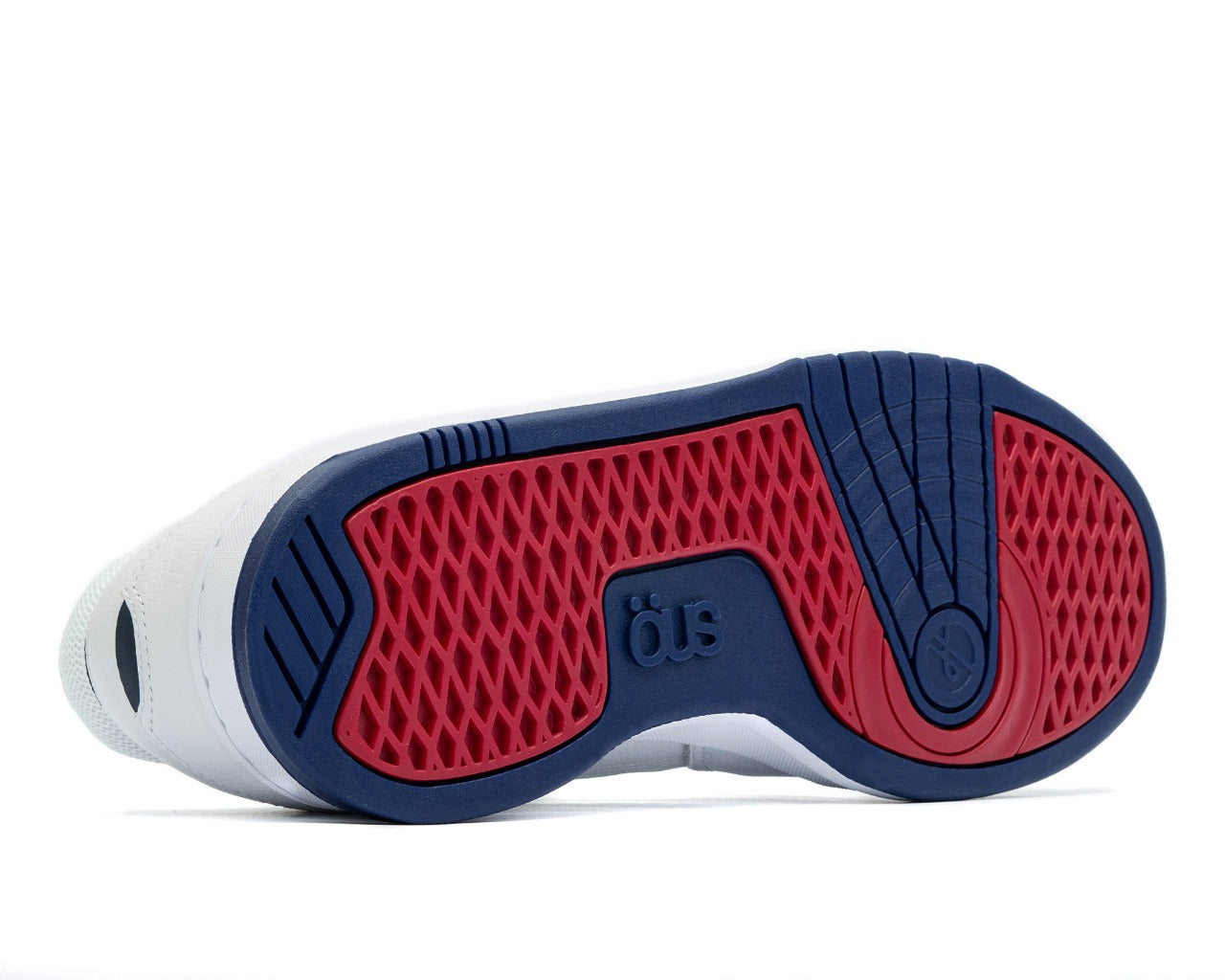 ZAPATILLA ÖUS SOUSA BCO BORDO AZUL IMPERIAL