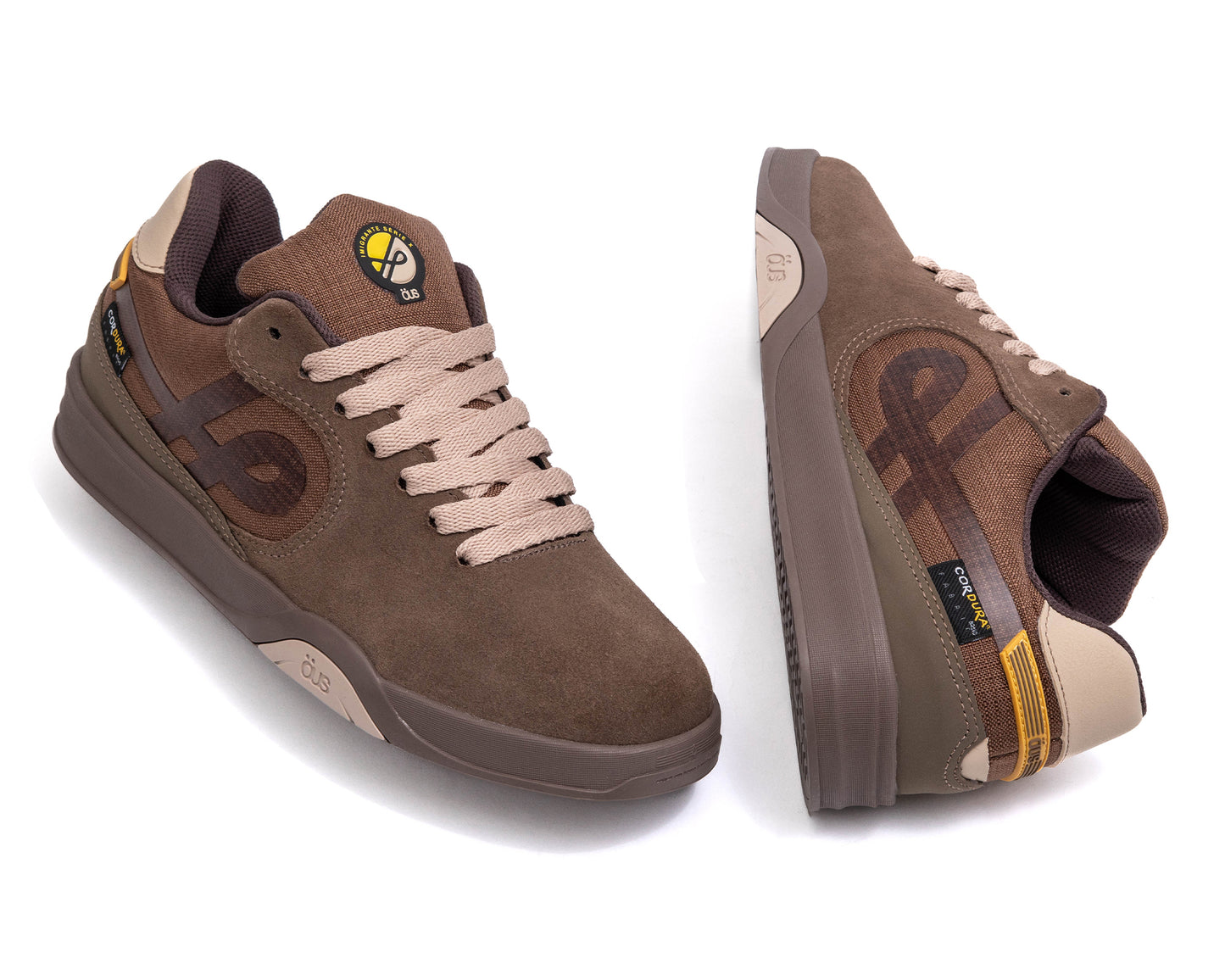 ZAPATILLAS ÖUS IMIGRANTE SERIE X MARROM CASTANHO CORDURA ESSENCIAL
