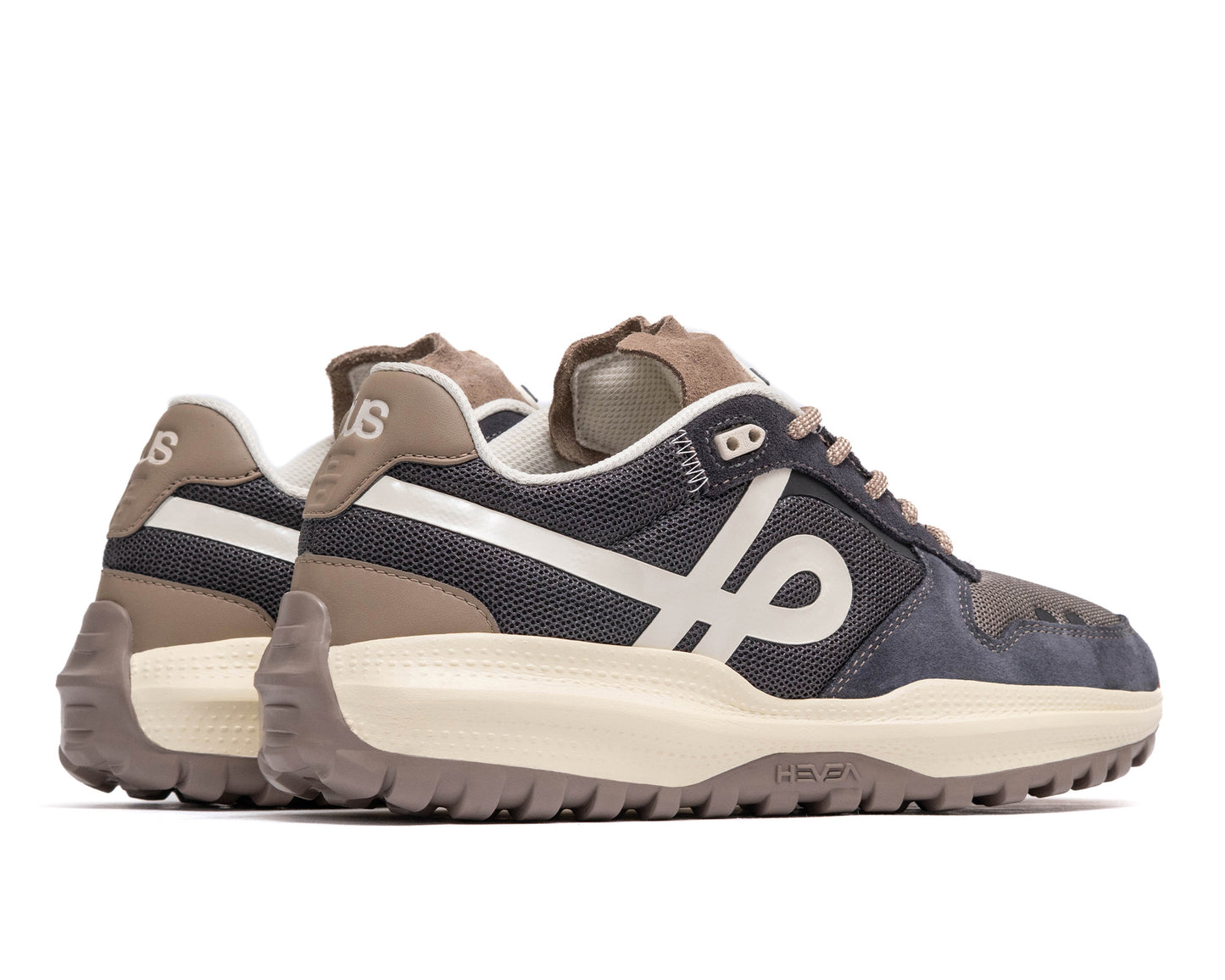 ZAPATILLAS ÖUS HEVEA DOTS CINZA CHANTILLY BEGE ESC OE
