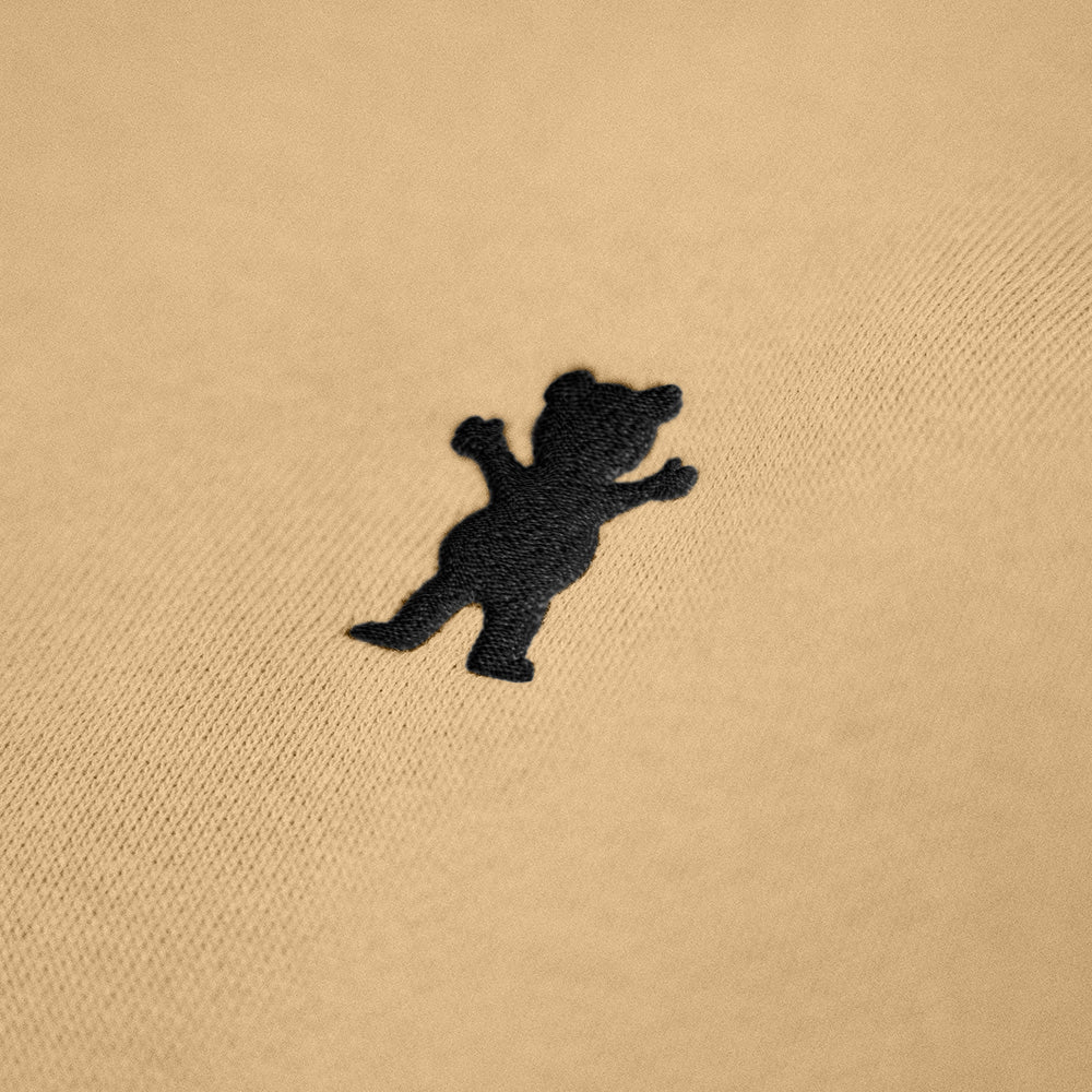 POLERA EMBROIDERED OG BEAR BEIGE