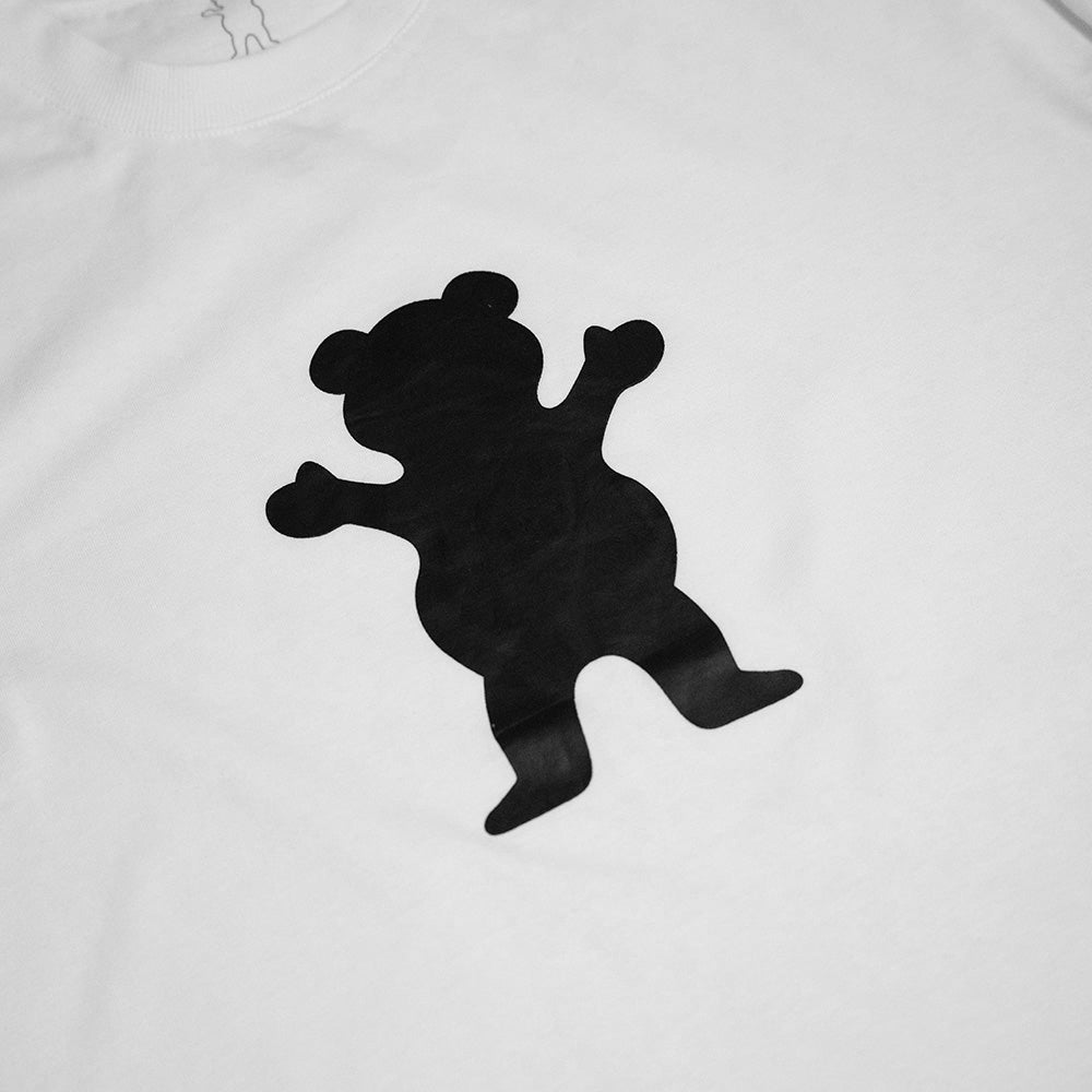 POLO PRINT OG BEAR BASIC WHITE