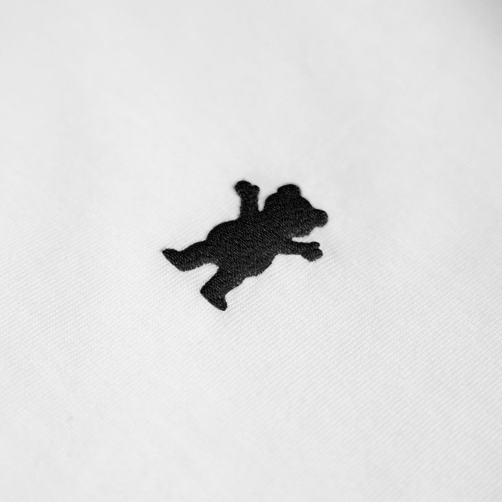 POLO EMBROIDERED OG BEAR WHITE
