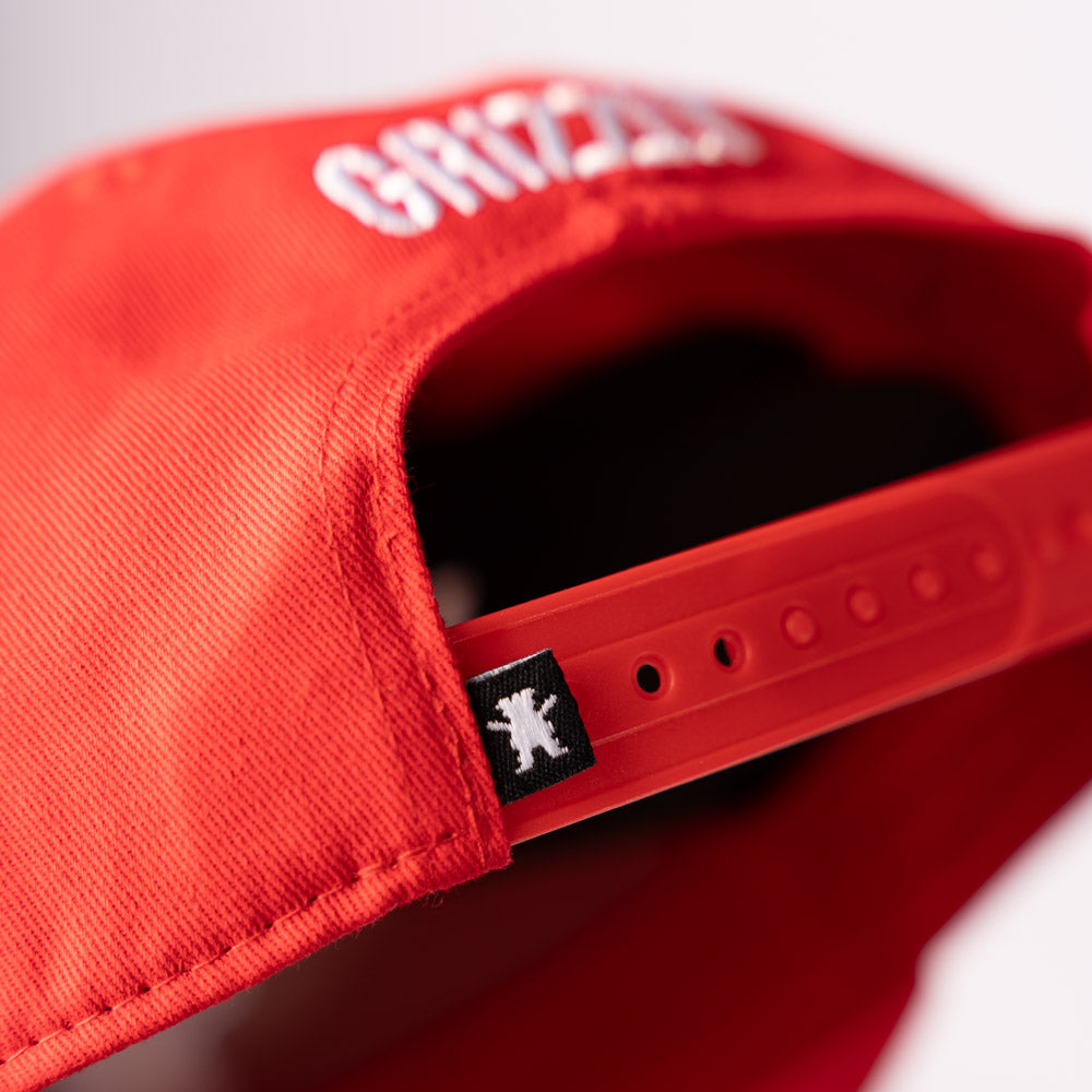 GORRA SNAPBACK OG BEAR RED WHITE
