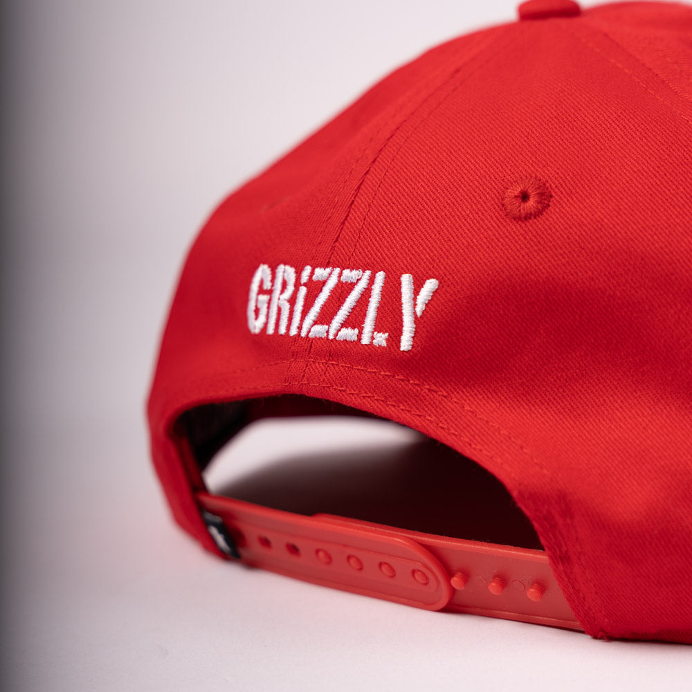 GORRA SNAPBACK OG BEAR RED WHITE