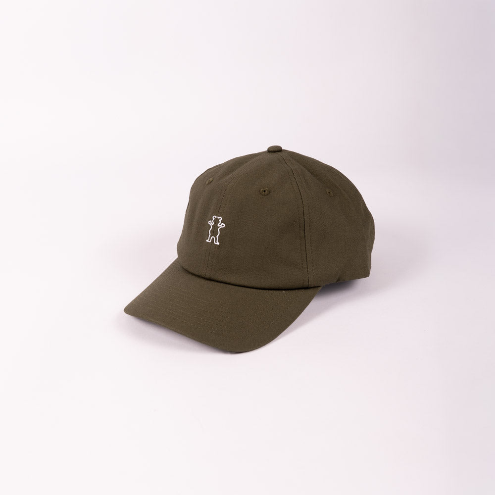 GORRA DAD HAT OUTLINE OG MINI BEAR OLIVE WHITE