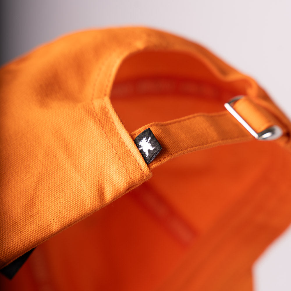 GORRA DAD HAT OUTLINE OG MINI BEAR ORANGE WHITE