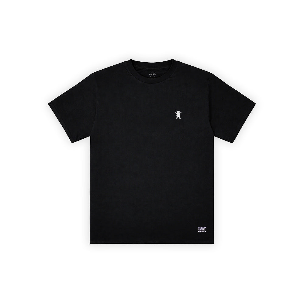 POLO EMBROIDERED OG BEAR BLACK