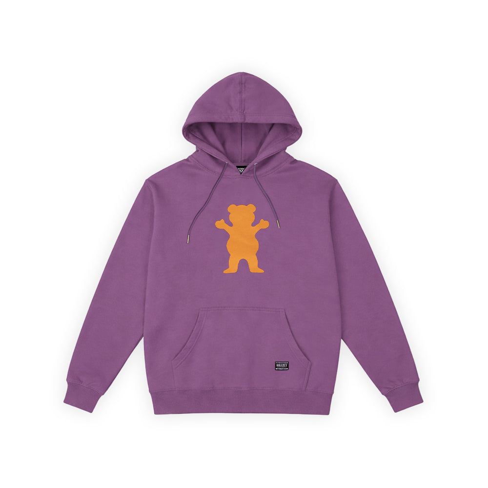 POLERA PRINT OG BEAR BASIC SPICED PLUM
